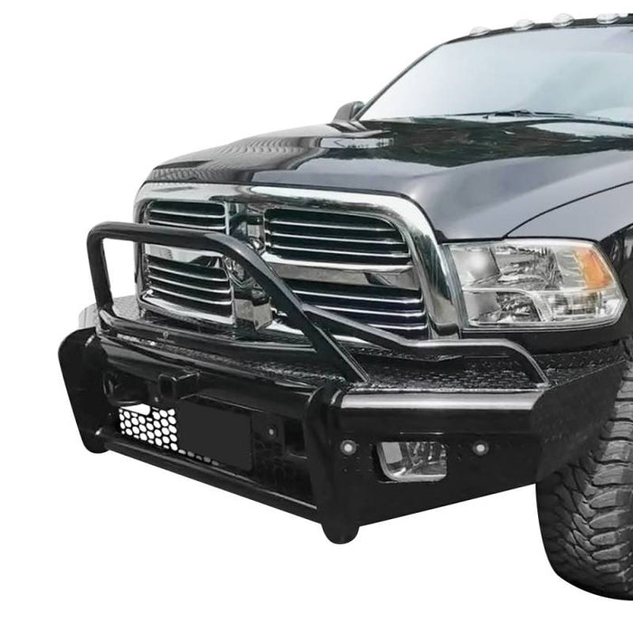 Ranch Hand BTD101BLRS Legend Bullnose Front Bumper w/ Sensor Holes for Dodge Ram 2500/3500 2010-2018