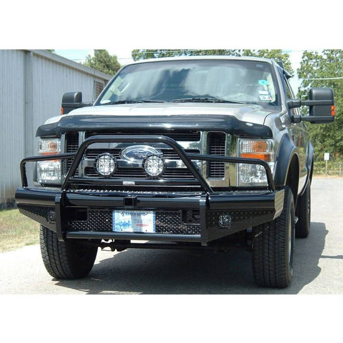 Ranch Hand BTF081BLR 2008-2010 Ford F250/F350/F450/F550 Superduty Legend BullNose Series Front Bumper