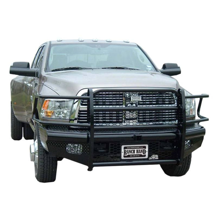 Ranch Hand FBD101BLRS Legend Front Bumper w/ Sensor Holes for Dodge Ram 2500/3500 2010-2018