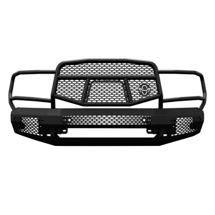 Ranch Hand MFD101BM1 Midnight Front Bumper w/ Grille Guard for Dodge Ram 2500/3500 2010-2018