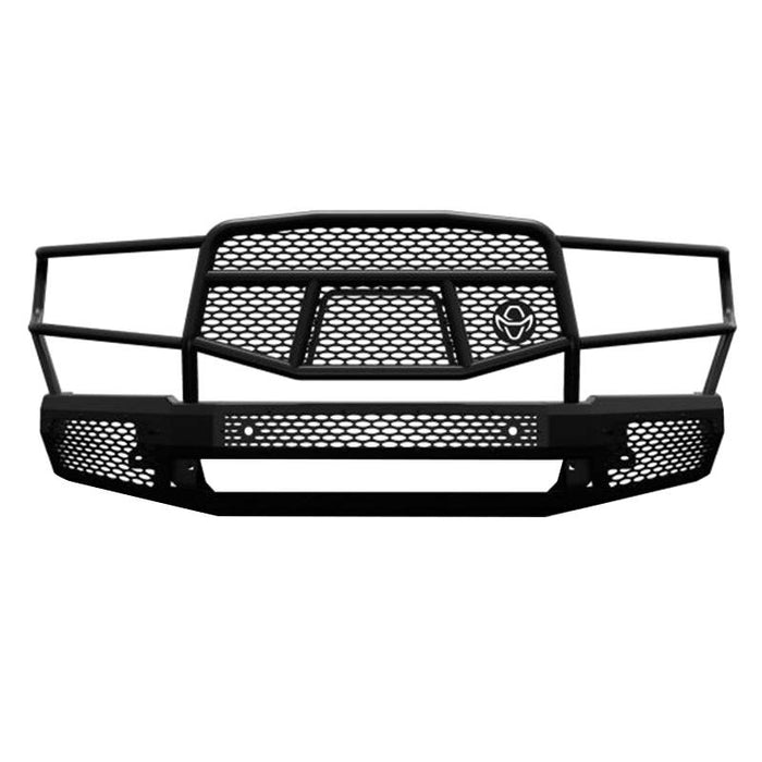 Ranch Hand MFD19HBM1 Midnight Front Bumper w/ Grille Guard for Dodge Ram 1500 2019-2022