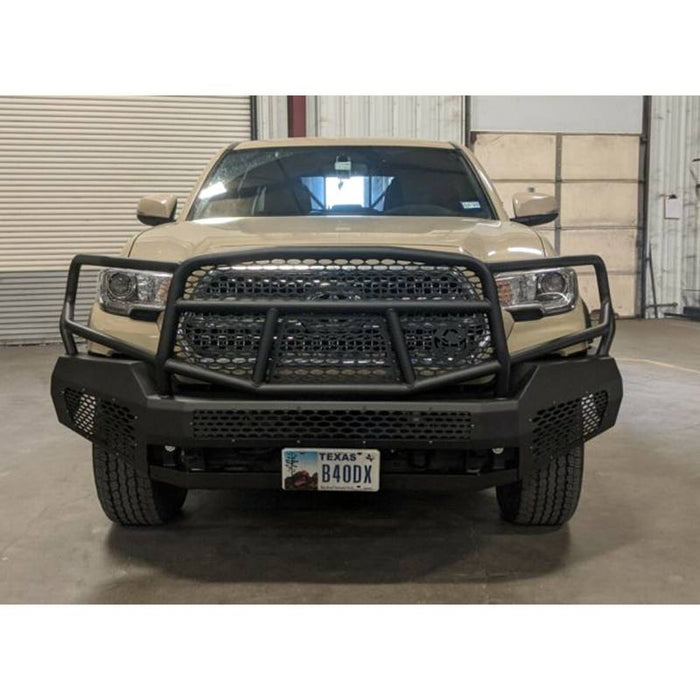Ranch Hand MFT16MBM1 Midnight Front Bumper w/ Grille Guard for Toyota Tacoma 2016-2023