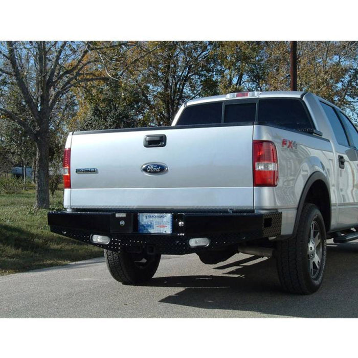 Ranch Hand SBF06HBLSL Sport Rear Bumper w/ Lights and Sensor Holes for Ford F150 2006-2008