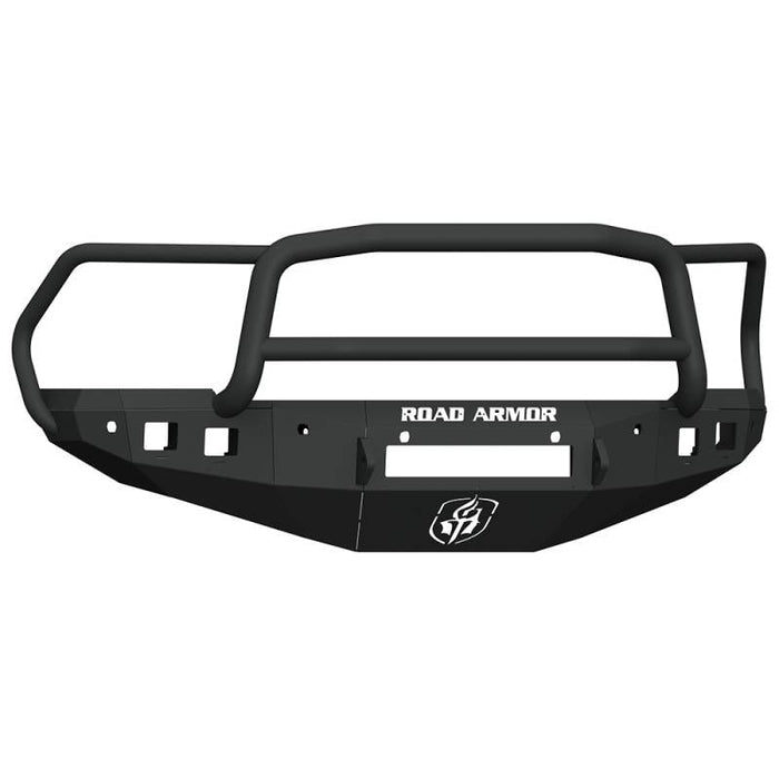 Road Armor 4162F5B-NW Stealth Non-Winch Front Bumper w/ Lonestar Guard and Sensor Holes for Dodge Ram 2500/3500 2016-2018