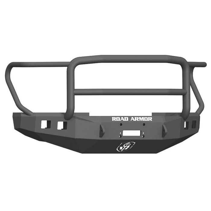 Road Armor 617F5B Stealth Winch Front Bumper w/ Lonestar Guard and Square Light Holes for Ford F250/F350 2017-2022