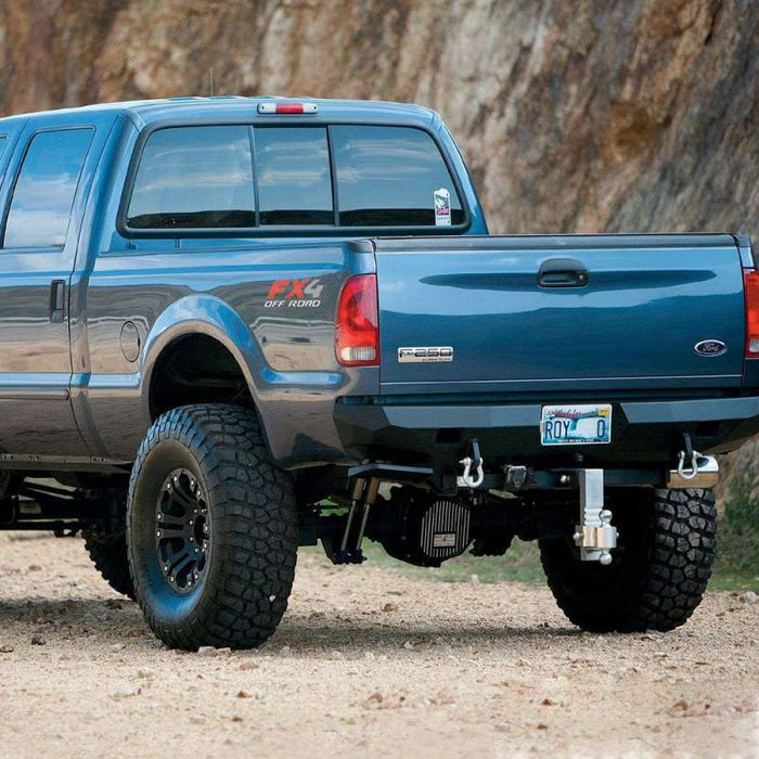 Road Armor 61000B Stealth Winch Rear Bumper for Ford F250/F350/F450 1999-2007