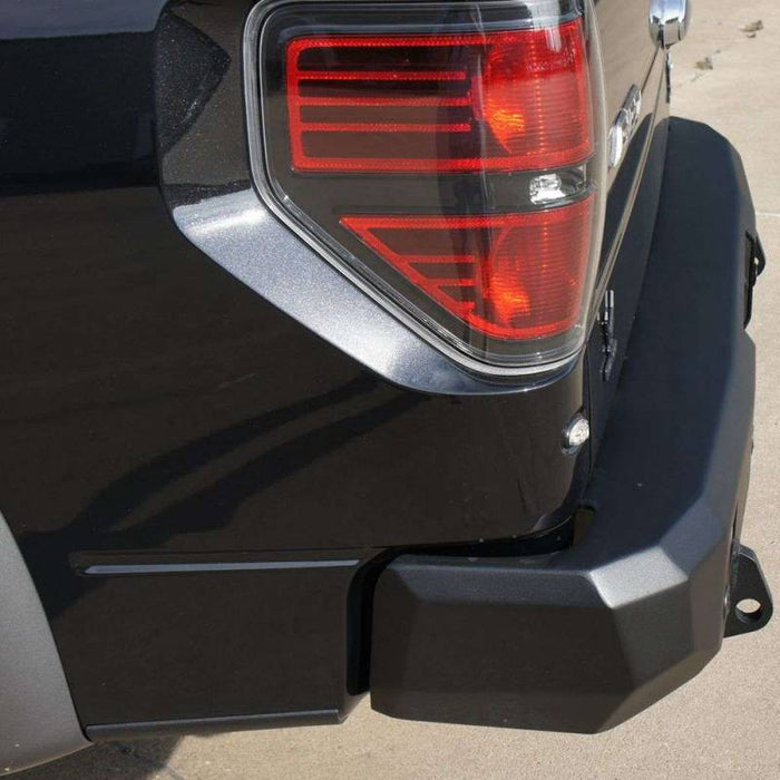 Road Armor 62000B Stealth Winch Rear Bumper for Ford F150 2009-2014