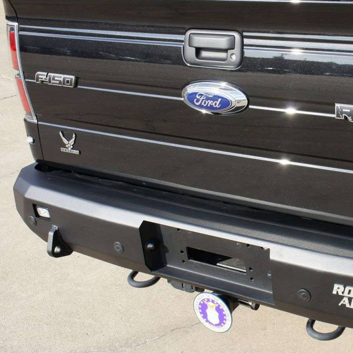 Road Armor 62000B Stealth Winch Rear Bumper for Ford F150 2009-2014