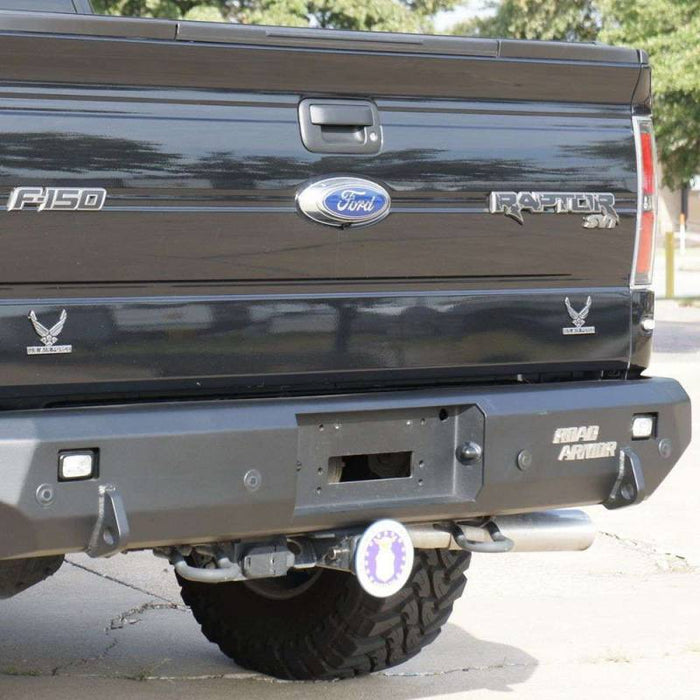 Road Armor 62000B Stealth Winch Rear Bumper for Ford F150 2009-2014