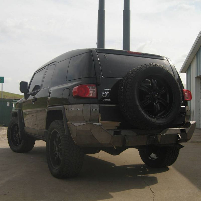 Road Armor FJ803B Stealth Non-Winch Rear Bumper for Toyota FJ Cruiser 2007-2015