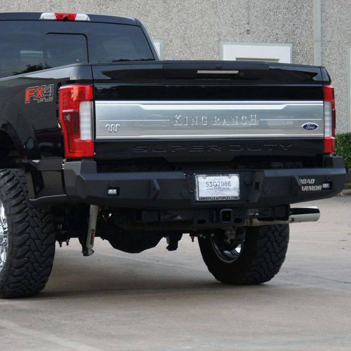 Road Armor 617RRB Stealth Winch Rear Bumper for Ford F250/F350/F450/F550 2017-2022