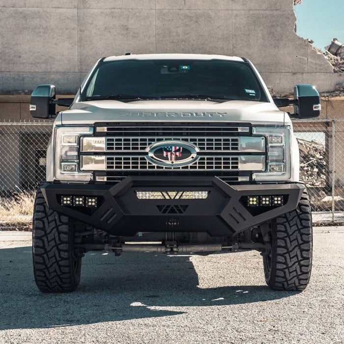 Road Armor 6172XF0B Spartan Non-Winch Front Bumper for Ford F250/F350/F450 2017-2022