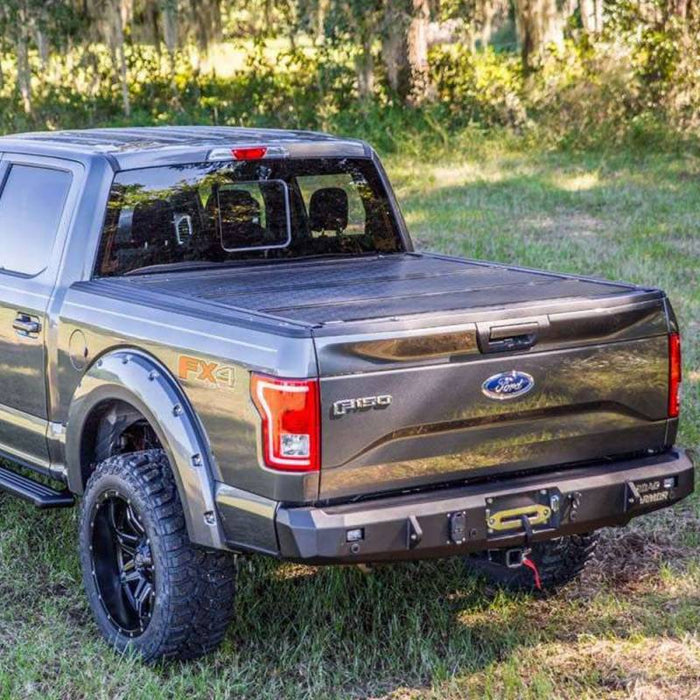 Road Armor 61600B Stealth Winch Rear Bumper for Ford F150 2015-2017