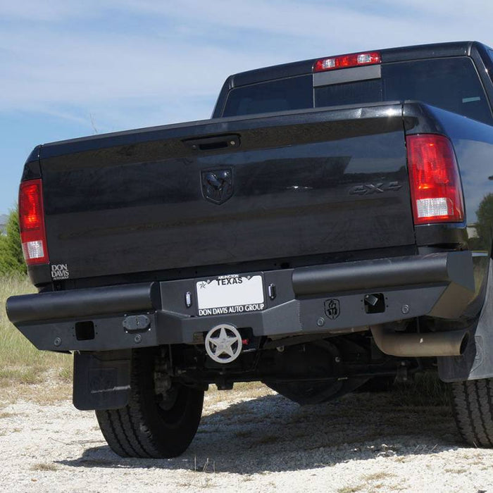 Road Armor 410VR0B Vaquero Non-Winch Rear Bumper for Dodge Ram 2500/3500 2010-2018