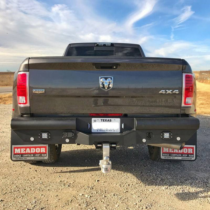 Road Armor 410VR0B Vaquero Non-Winch Rear Bumper for Dodge Ram 2500/3500 2010-2018