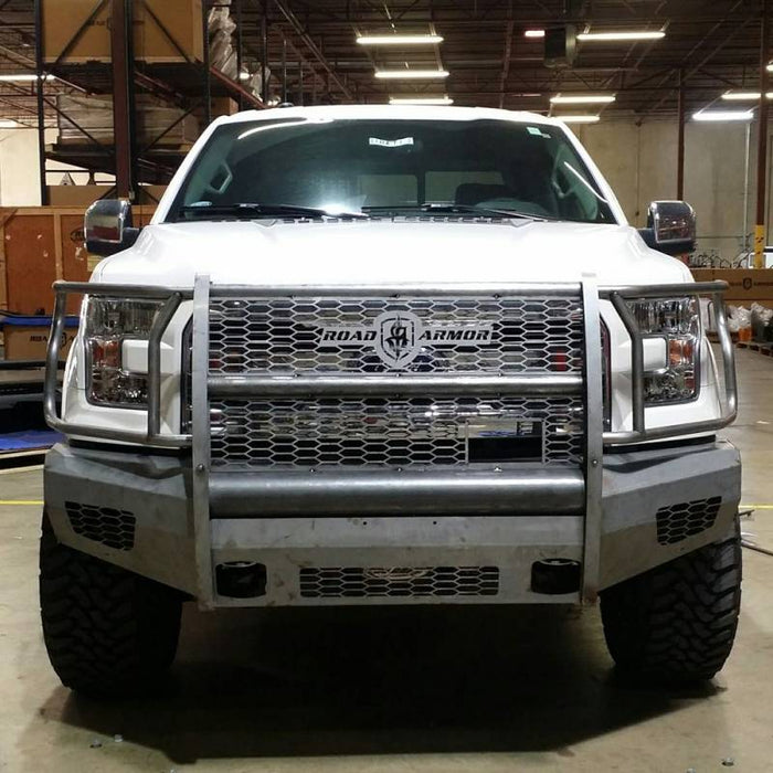 Road Armor 615VF6B Vaquero Non-Winch Front Bumper w/ Full Guard for Ford F150 2015-2017