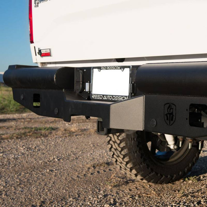 Road Armor 615VR0B Vaquero Non-Winch Rear Bumper for Ford F150 2015-2017