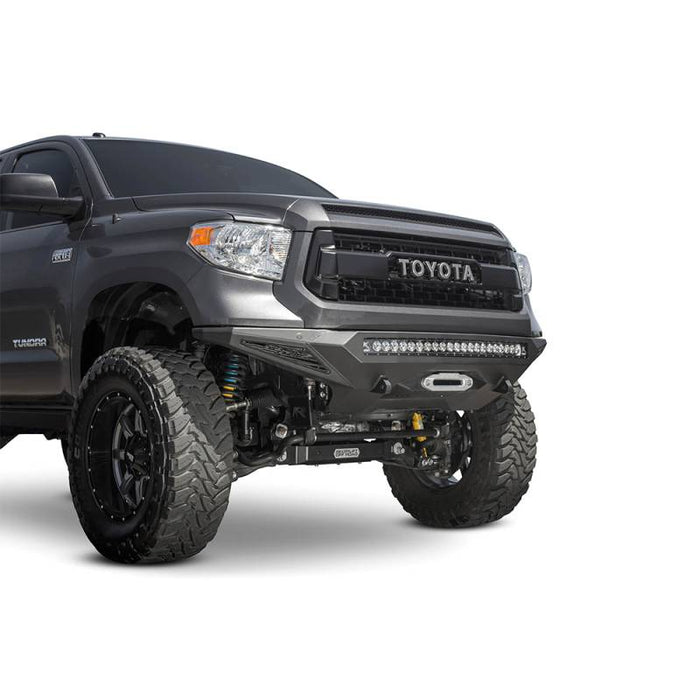 ADD F741422860103 Stealth Fighter Winch Front Bumper w/ Sensor Holes for Toyota Tundra 2014-2021