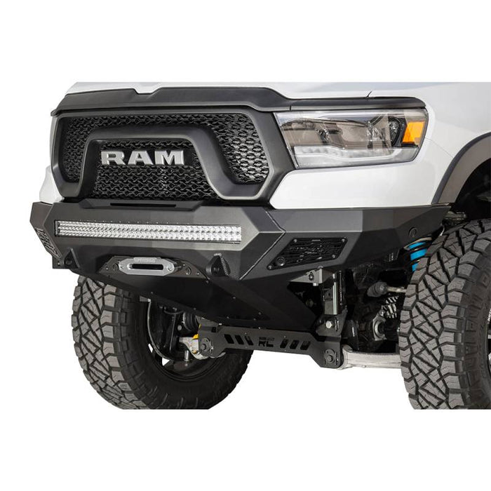 ADD F611422770103 Stealth Fighter Winch Front Bumper w/ Sensor Holes for Dodge Ram 1500 Rebel 2019-2022