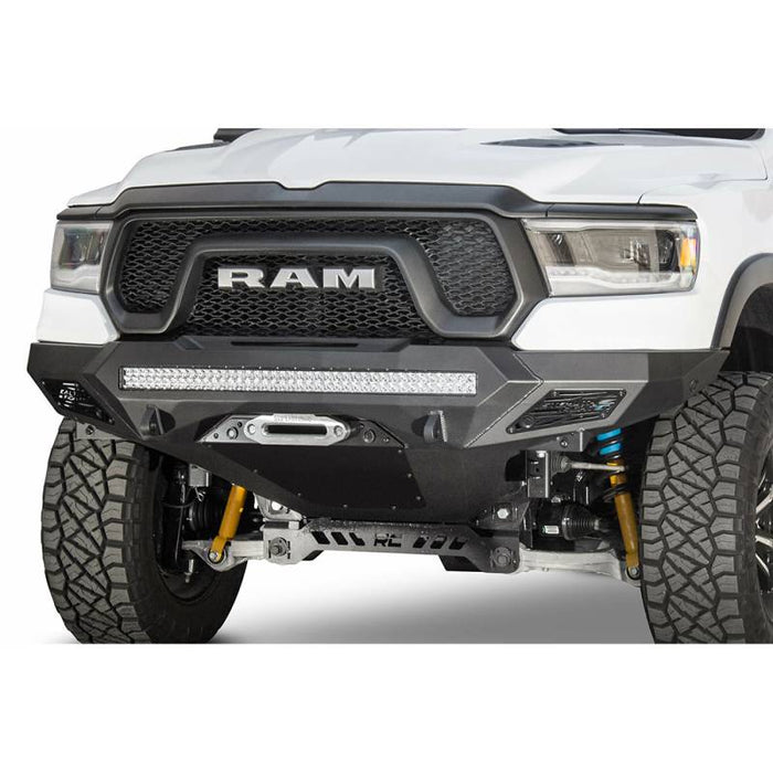 ADD F611422770103 Stealth Fighter Winch Front Bumper w/ Sensor Holes for Dodge Ram 1500 Rebel 2019-2022