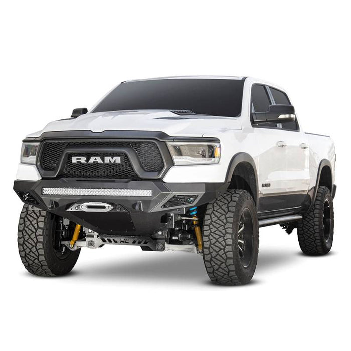 ADD F611422770103 Stealth Fighter Winch Front Bumper w/ Sensor Holes for Dodge Ram 1500 Rebel 2019-2022