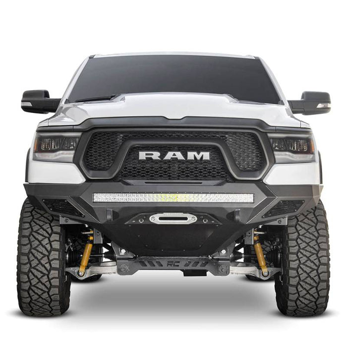 ADD F611422770103 Stealth Fighter Winch Front Bumper w/ Sensor Holes for Dodge Ram 1500 Rebel 2019-2022