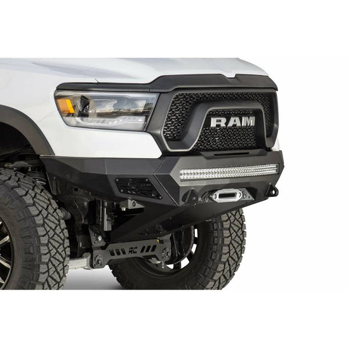 ADD F611422770103 Stealth Fighter Winch Front Bumper w/ Sensor Holes for Dodge Ram 1500 Rebel 2019-2022