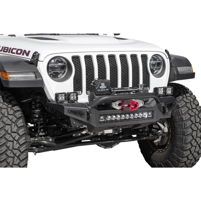 ADD F964902080103 Rock Fighter Winch Front Bumper w/ Pre-Runner for Jeep Wrangler JL 2018-2022