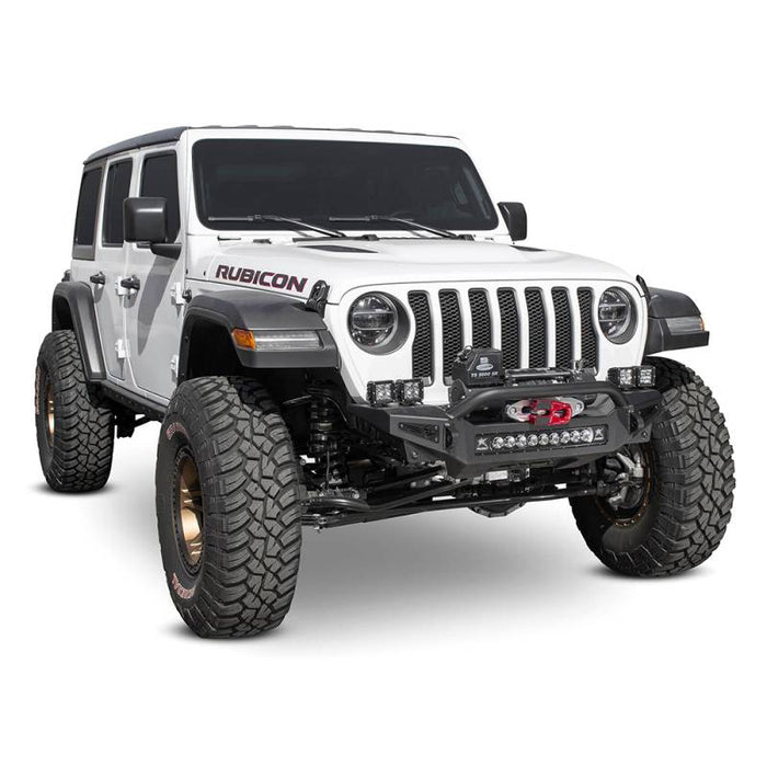 ADD F964902080103 Rock Fighter Winch Front Bumper w/ Pre-Runner for Jeep Wrangler JL 2018-2022