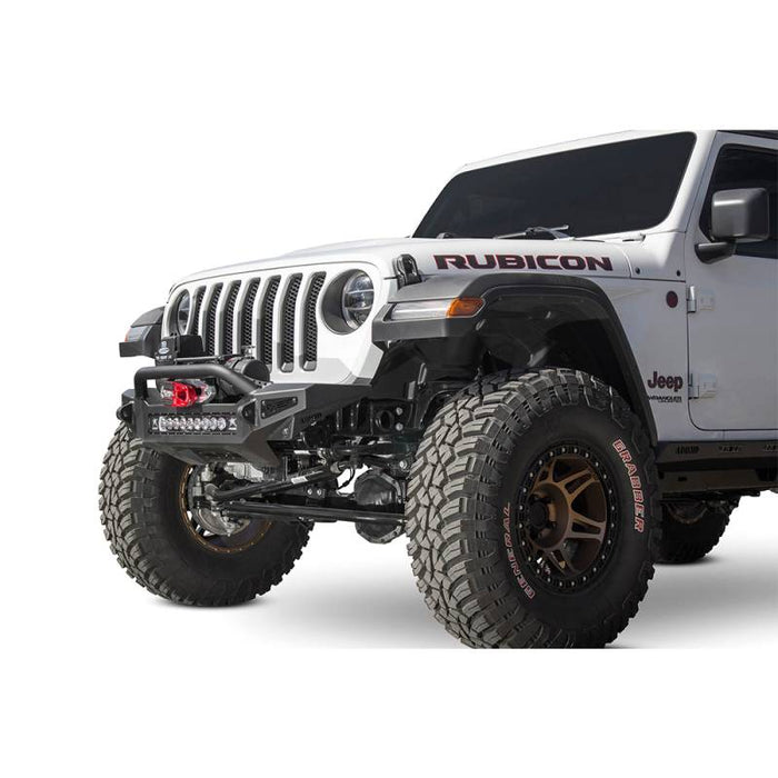 ADD F964902080103 Rock Fighter Winch Front Bumper w/ Pre-Runner for Jeep Wrangler JL 2018-2022