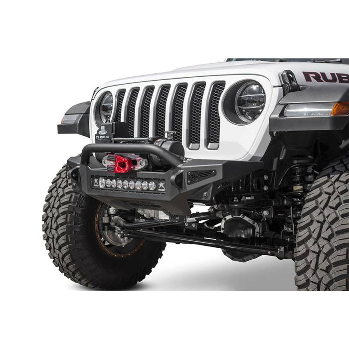 ADD F964902080103 Rock Fighter Winch Front Bumper w/ Pre-Runner for Jeep Wrangler JL 2018-2022