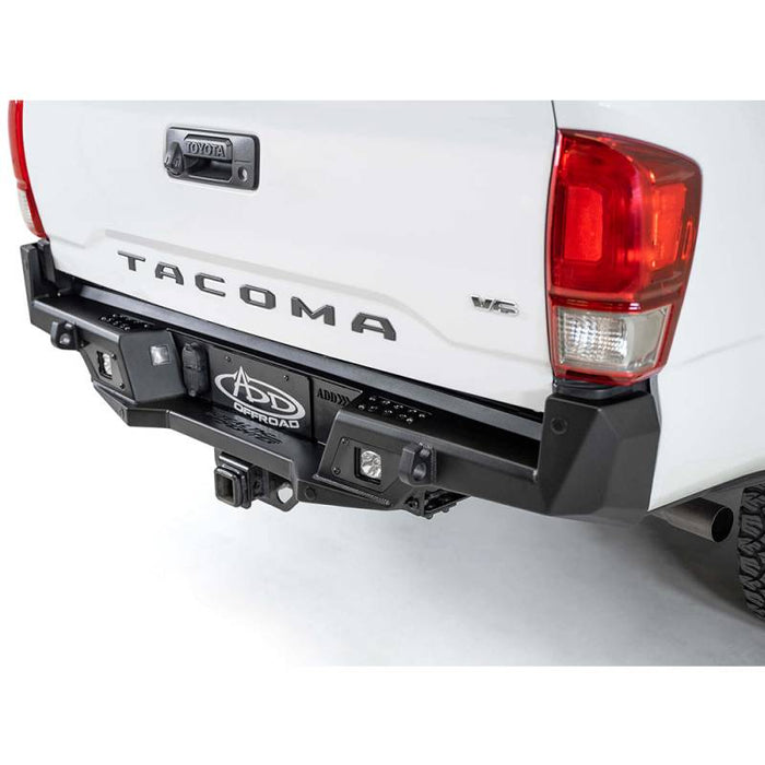 ADD R681241280103 Stealth Fighter Rear Bumper w/ Backup Sensors for Toyota Tacoma 2016-2023