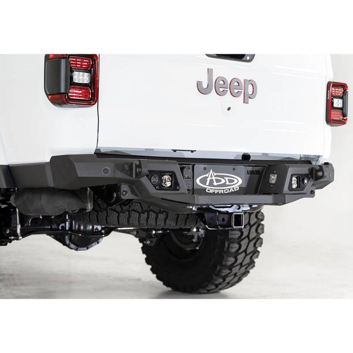 ADD R971241280103 Stealth Fighter Rear Bumper w/ Backup Sensors for Jeep Gladiator JT 2020-2022