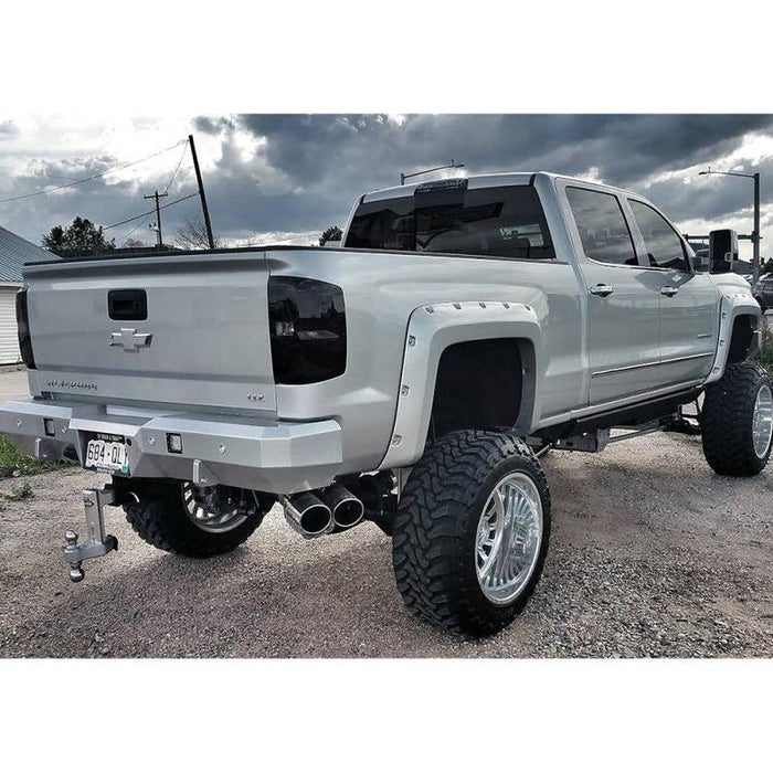 Fusion 1519CHVRB Rear Bumper for Chevy Silverado 2500HD/3500 2015-2019