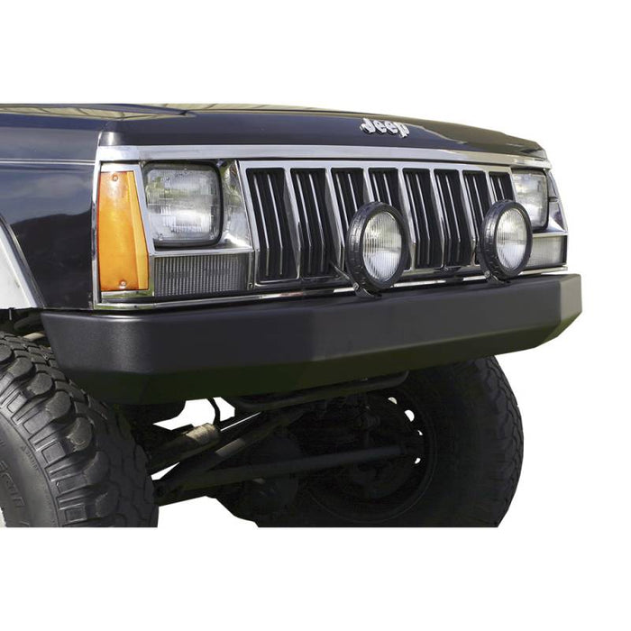 Warrior 560 Rock Crawler Front Bumper for Jeep Cherokee XJ 1984-2001 - Black Powder Coat