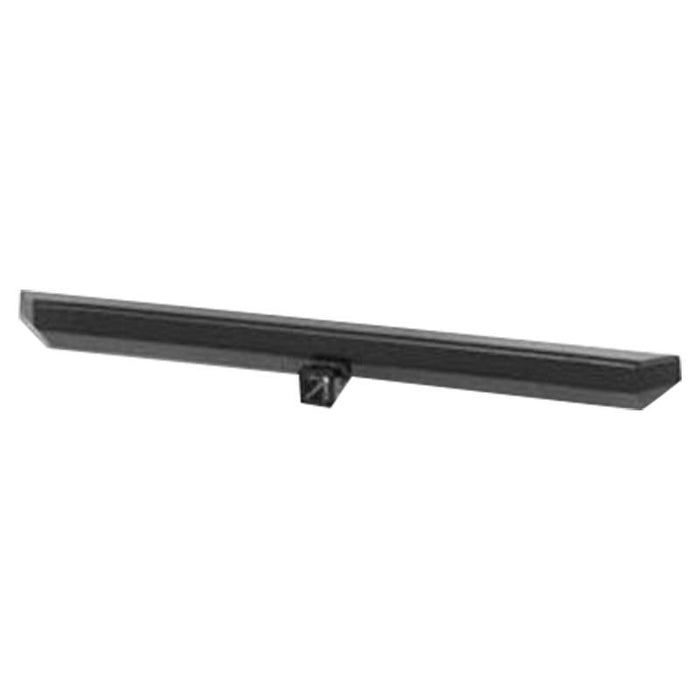 Warrior 575 Rock Crawler Rear Bumper w/ 2" Receiver for Jeep Wrangler YJ/TJ/LJ 1987-2006 - Black Powder Coat