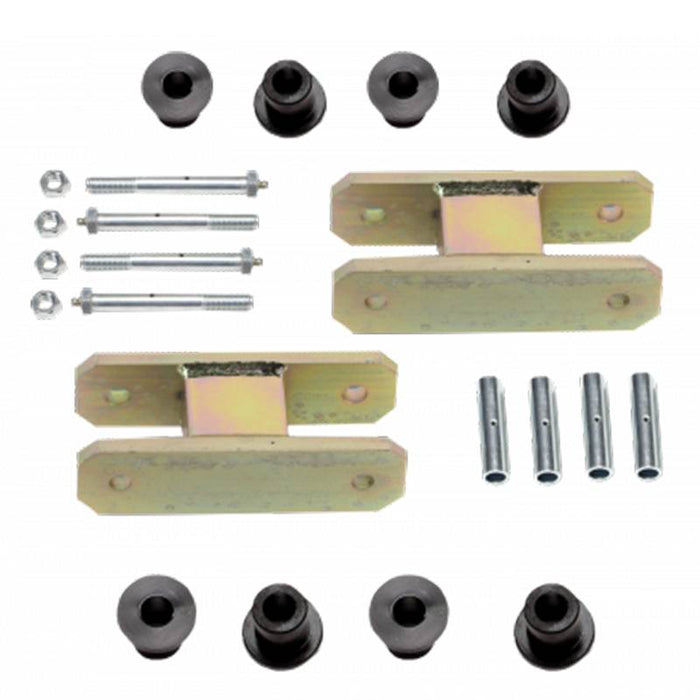 Warrior 13142 Greaseable Leaf Spring Shackle Kit for Jeep CJ5/CJ7/Wrangler YJ 1976-1996