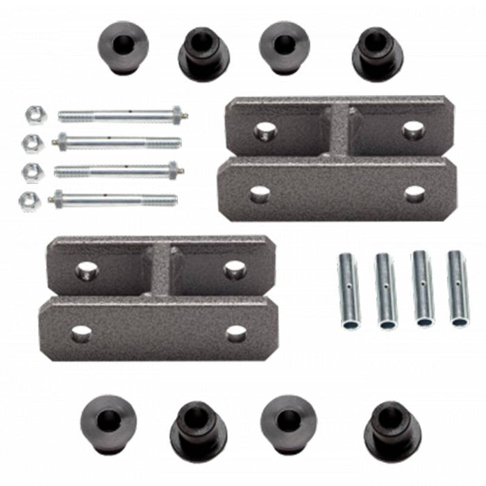 Warrior 13190 0.5" Lift Greaseable Leaf Spring Shackle Kit for Jeep CJ5 1955-1975