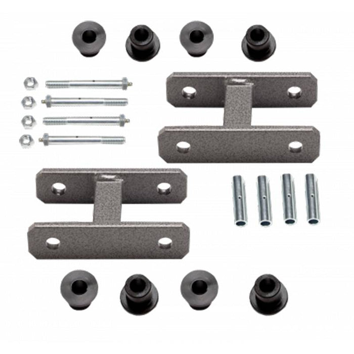 Warrior 13500 0.5" Lift Greaseable Leaf Spring Shackle Kit for Jeep Wrangler YJ 1987-1996