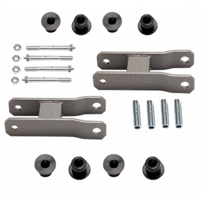 Warrior 16170 2" Lift Greaseable Leaf Spring Shackle Kit for Toyota Pickup 1979-1985