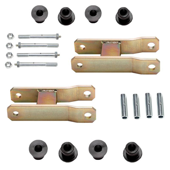 Warrior 16322 2" Lift Greaseable Leaf Spring Shackle Kit for Toyota Pickup 1989-1995