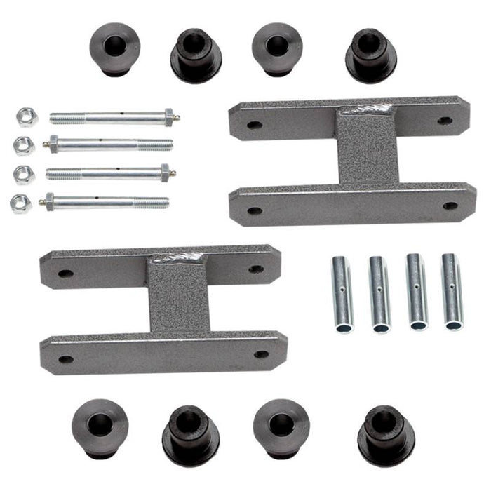 Warrior 18240 1" Lift Greaseable Leaf Spring Shackle Kit for International Harvester Scout II 1971-1980