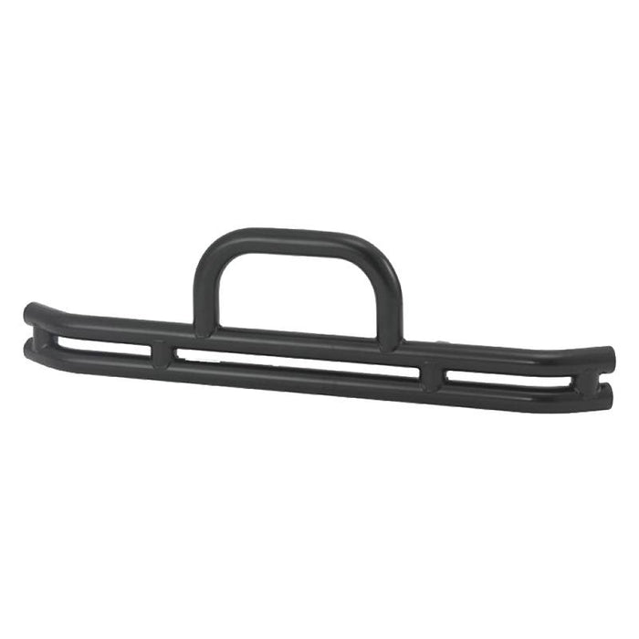 Warrior 48510 Double Tube Front Bumper for Jeep CJ5/CJ7/CJ8 1976-1983 - Black Powder Coat