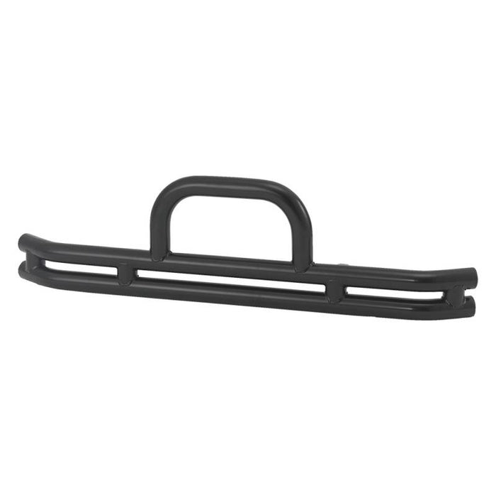 Warrior 53010 Double Tube Front Bumper for Jeep Wrangler TJ/LJ/YJ 1987-2006 - Black Powder Coat