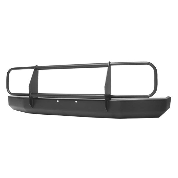 Warrior 56050 Rock Crawler Front Bumper w/ Brush Guard for Jeep Cherokee XJ 1984-2001 - Black Powder Coat