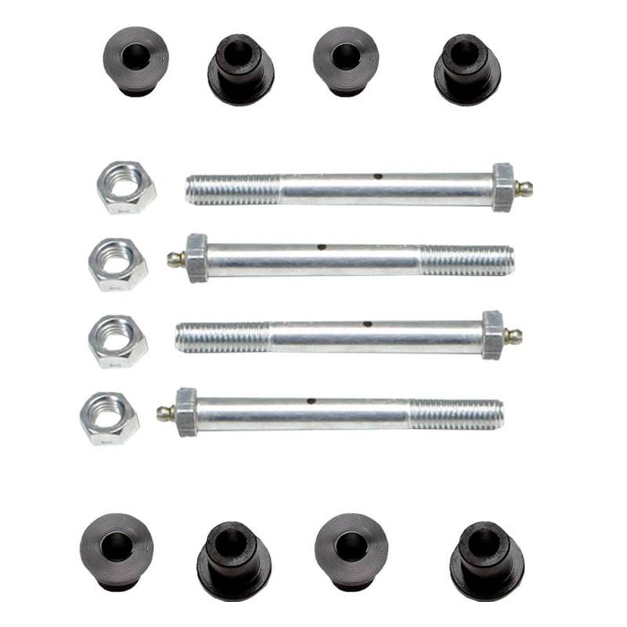 Warrior 1312 Greaseable Bolt and Bushing Kit for Jeep CJ5/CJ7 1976-1986