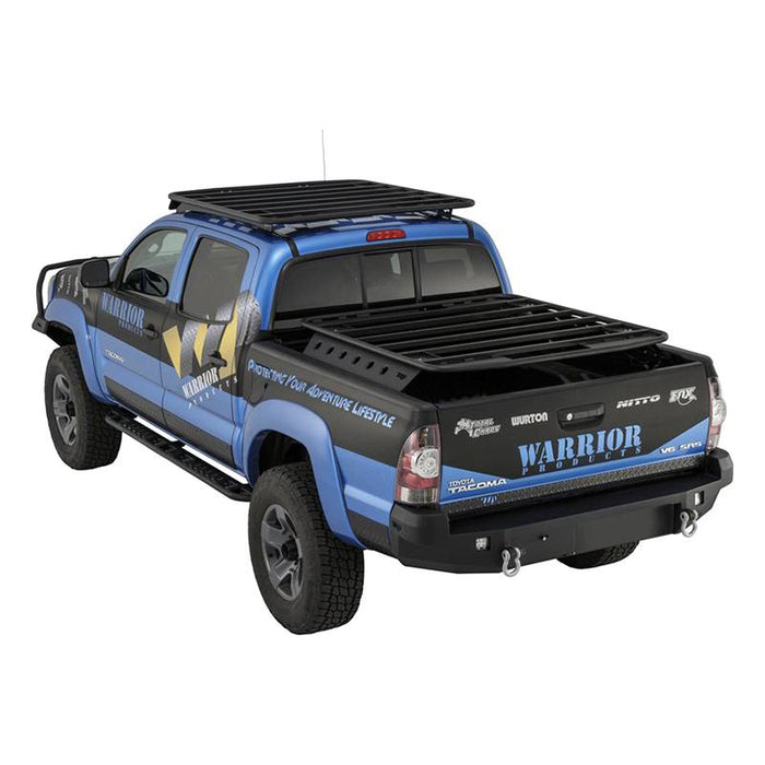 Warrior 4810 Economy Bed Rack for Toyota Tacoma 2005-2022 - Black Powder Coat