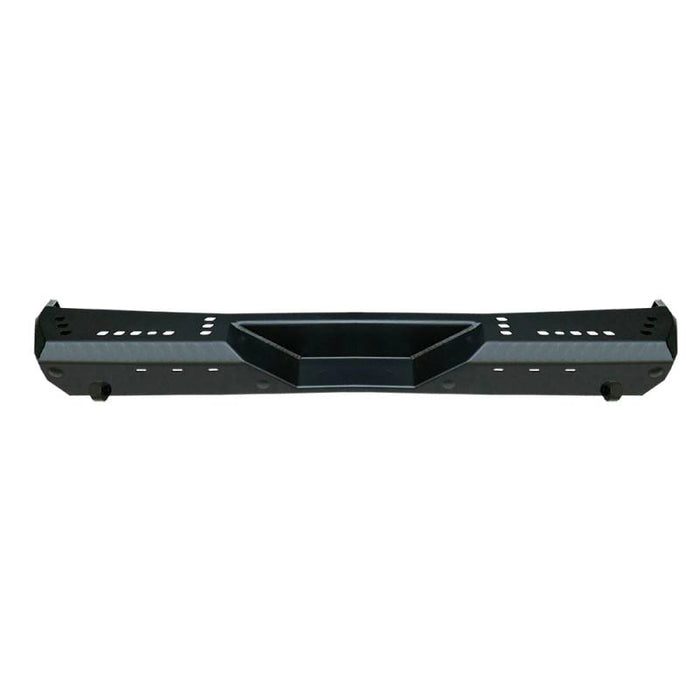 Warrior 6550 MOD Rear Bumper for Jeep Wrangler JL 2018-2021 - Black Powder Coat