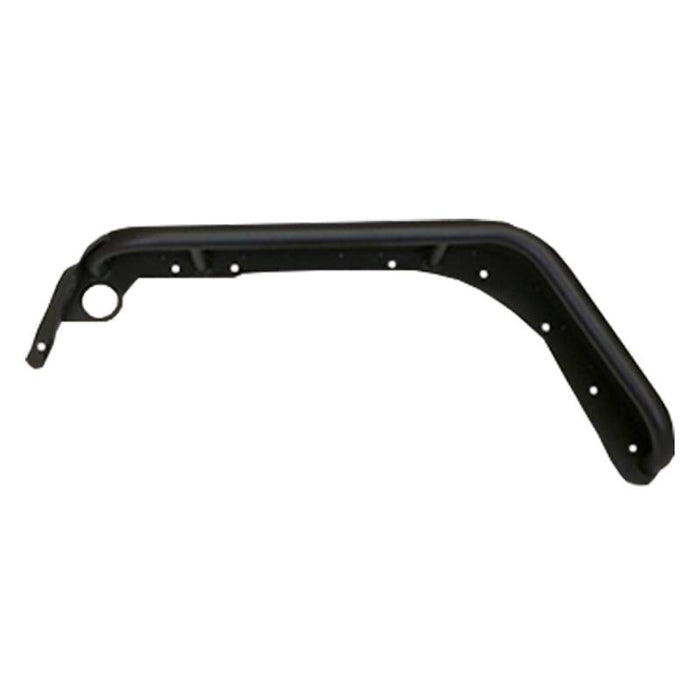 Warrior 7301 4" Front Tube Fender Flares for Jeep Wrangler TJ/LJ 1997-2006 - Polished Aluminum