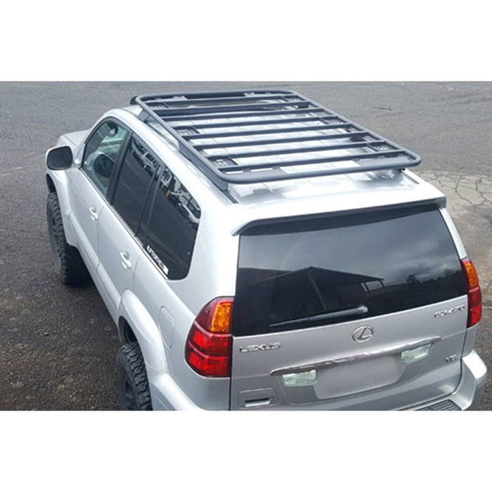 Warrior 10917 Platform Roof Rack for Lexus GX470 2002-2009 - Black Powder Coat